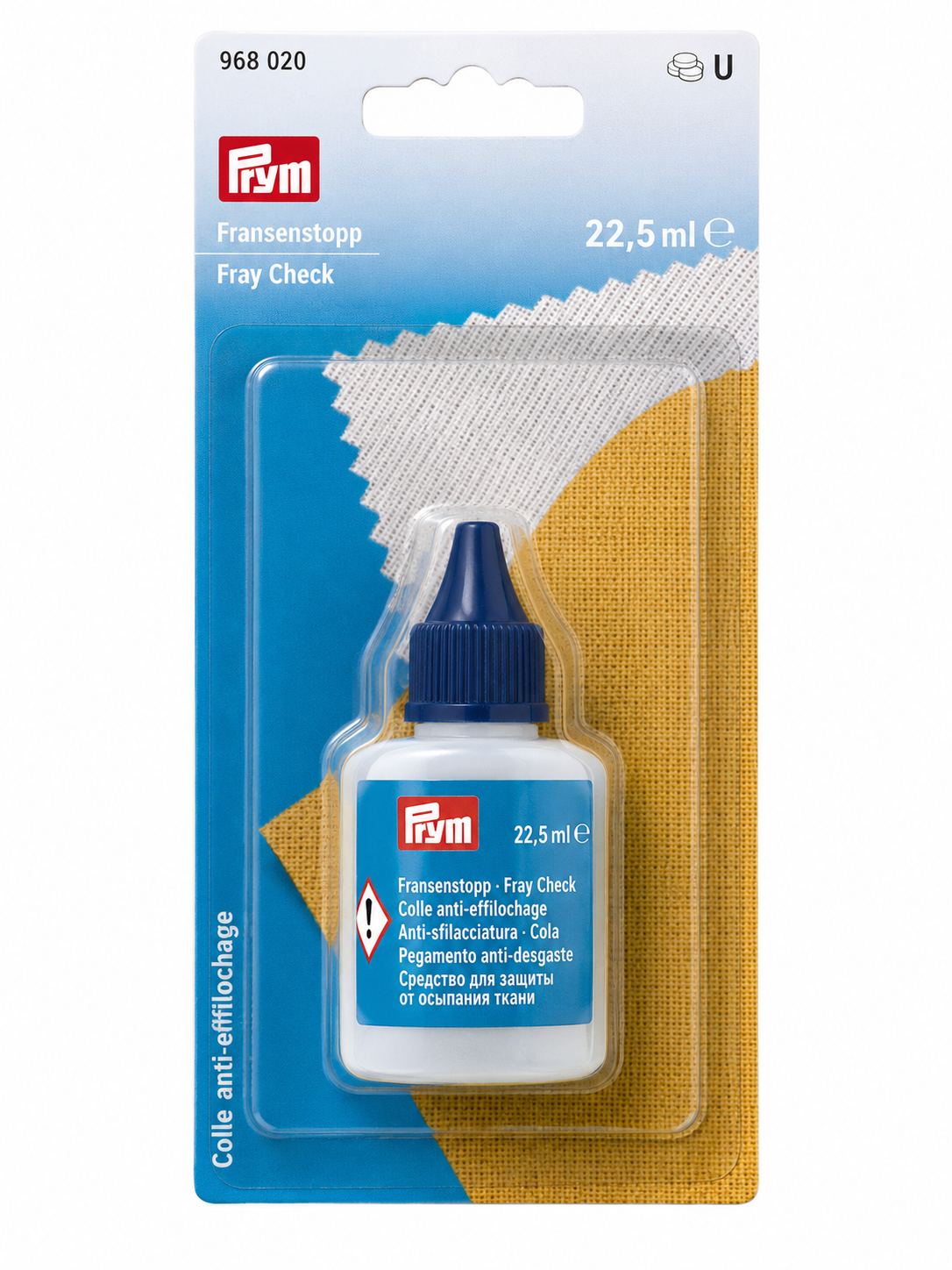 Colle textile anti-effilochage Prym – 22,5 ml