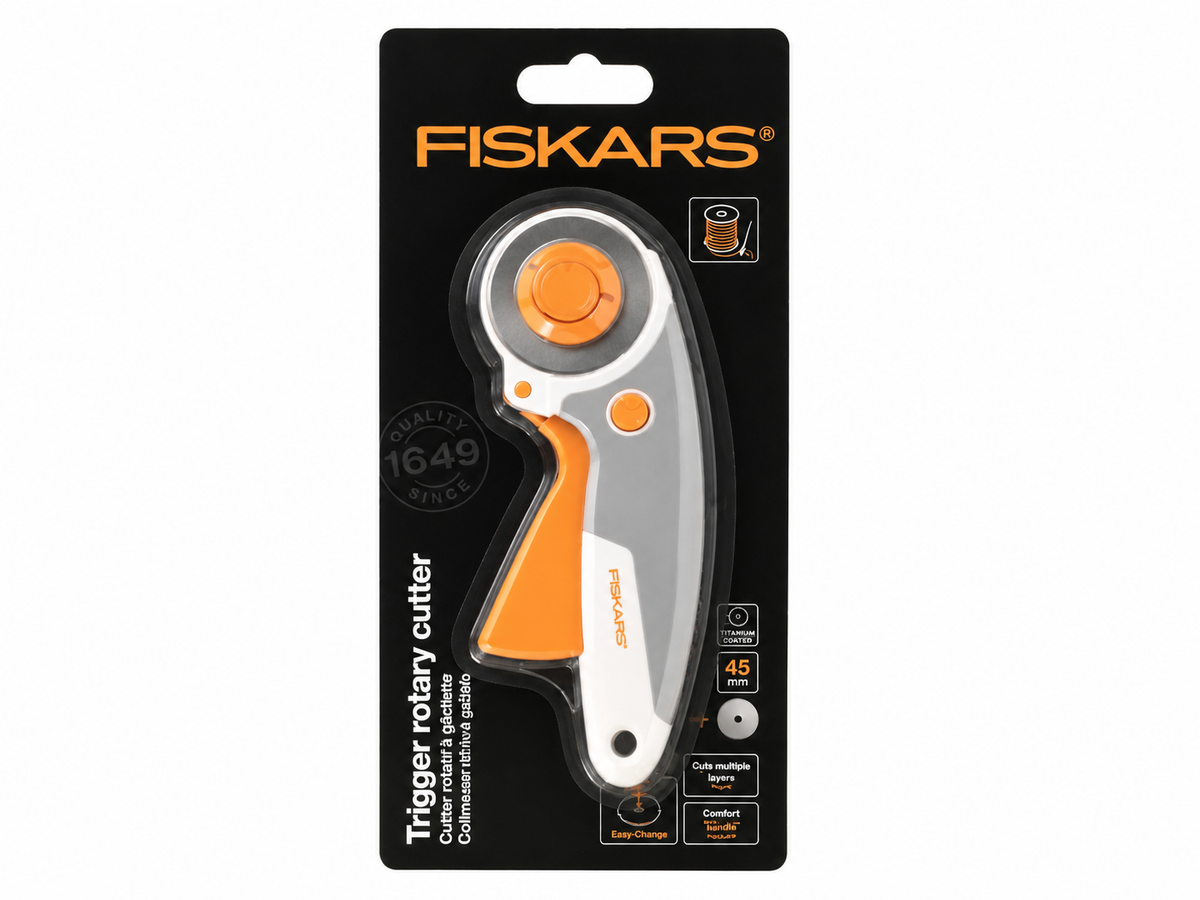 Fiskars Cutter rotatif à gâchette 45 mm