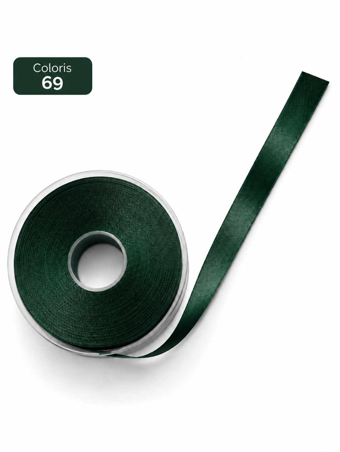 Ruban satin double face 16mm
